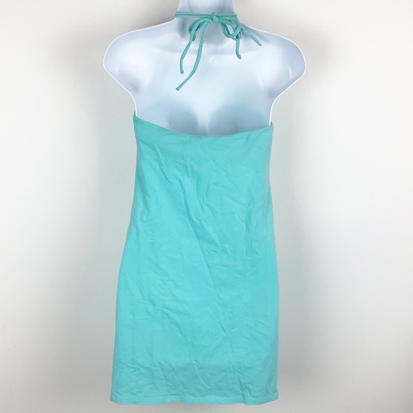 Victoria's Secret Bra Top Halter Draped Mini Dress Beach Cover Up - Picture 5 of 9